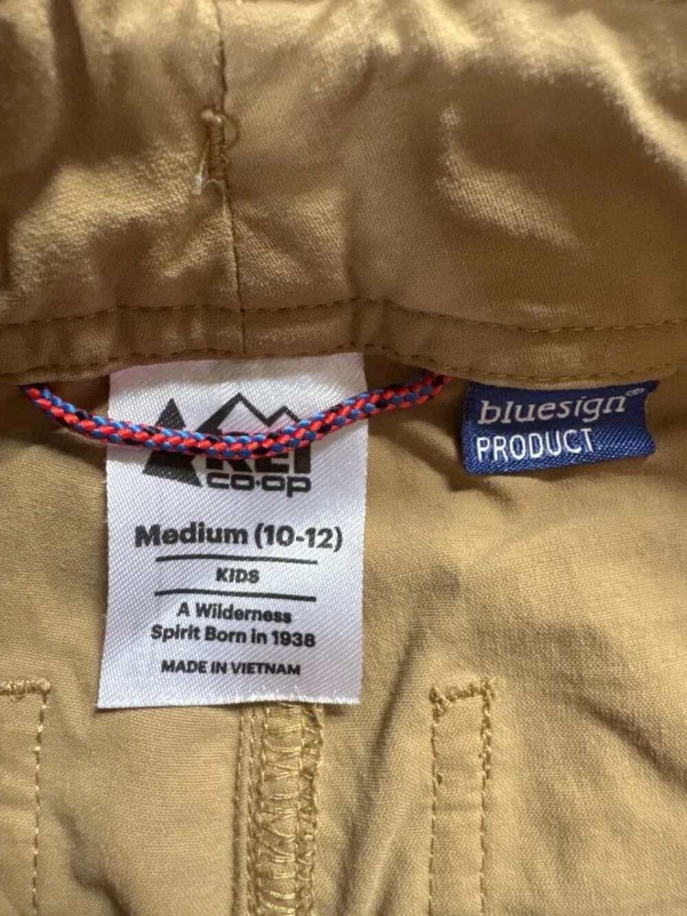 REI Boys Convertible Cargo Pants & Hanna Andersson Adventure Tee Set M 10-12
